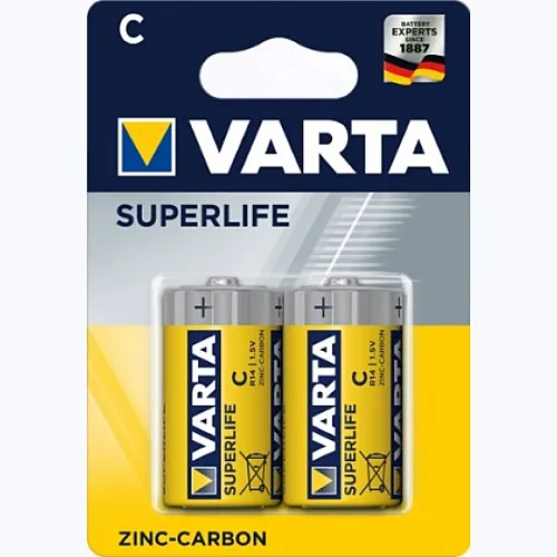 Baterije Superlife R14 1.5V Varta