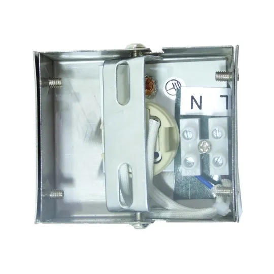 Zidna lampa saten nikl 1xG9 Max.40W M367