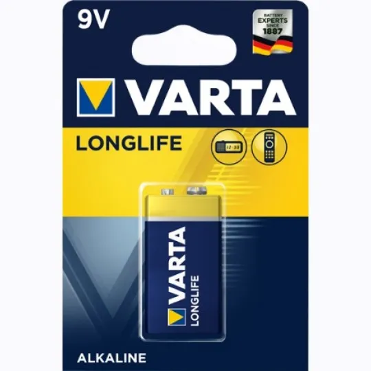 Baterija Longlife 9V 6LR61 Varta