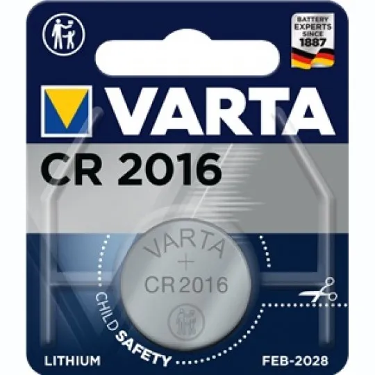 Baterija litijumska CR2016 Varta