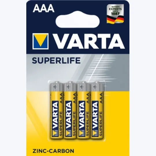 Baterije Superlife R03 1.5V Varta