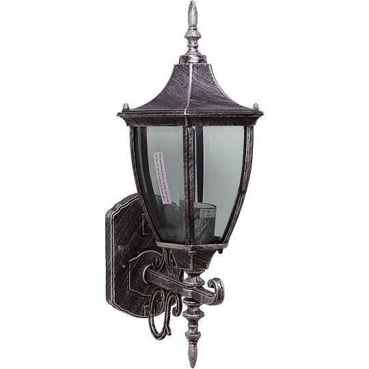 Baštenska lampa - fenjer sivi Max.1x60W IP44 E27 M2003-G
