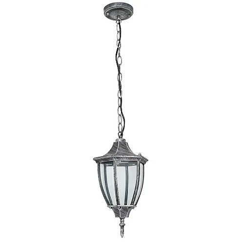 Baštenska lampa - fenjer sivi Max.1x60W IP44 E27 M2003-V