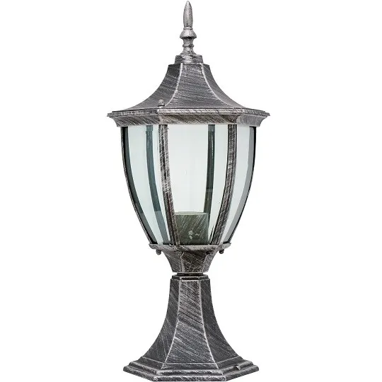 Baštenska lampa - fenjer sivi Max.1x60W IP44 E27 M2003-S