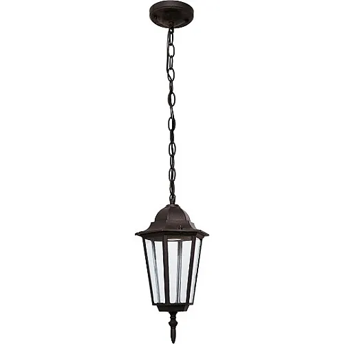Baštenska lampa - fenjer crni Max.1x60W IP44 E27 M2002-V