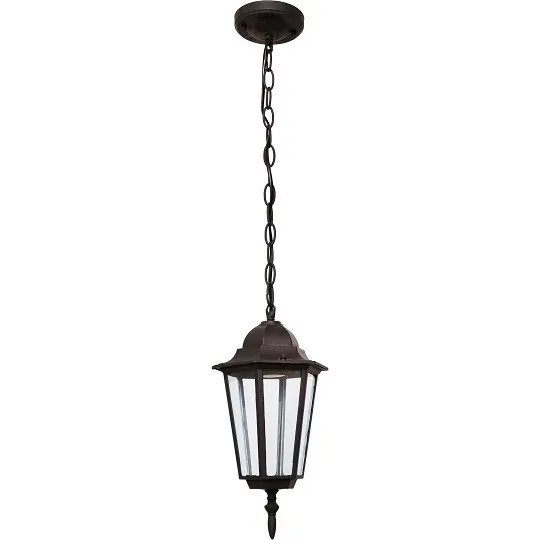 Baštenska lampa - fenjer crni Max.1x60W IP44 E27 M2002-V