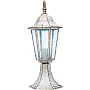 Baštenska lampa - fenjer beli Max.1x60W IP44 E27 M2002-S