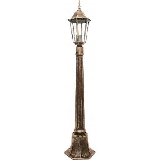 Baštenska lampa - fenjer braon Max.1x60W IP44 E27 M2002-SV