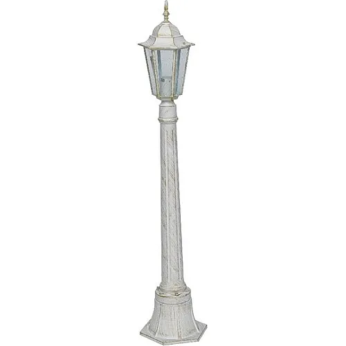 Baštenska lampa - fenjer beli Max.1x60W IP44 E27 M2002-SV