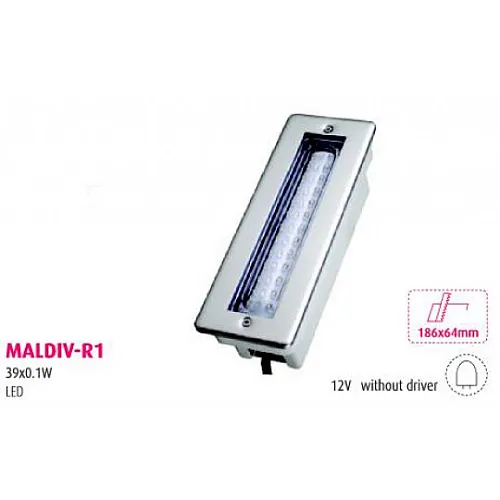 MALDIV1 VGL10102-0170 VT1322 39x0.1W LED plava Vito
