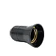 Grlo E27 bakelitno crno (305) ~250V