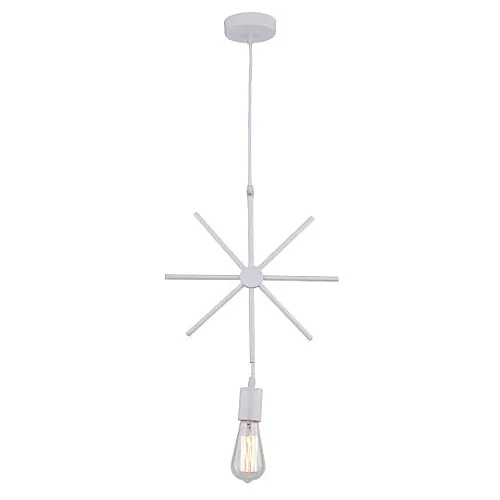 Visilica bela zvezda 1xE27 Max.60W/220V M161710