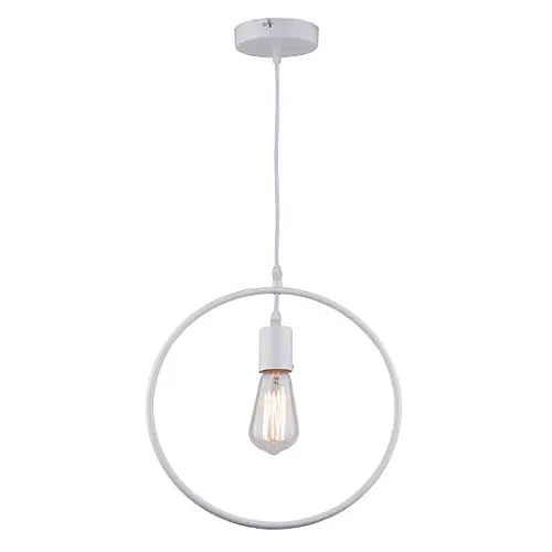 Visilica beli krug 1xE27 Max.60W/220V M161713