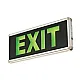Punjiva lampa dvostrano osvetljenje crna 1W IP40 6 LED EXIT M618L