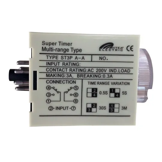 Tajmer 0-30 sekundi PM-T41 ST3PA 220V AC ME-FULI Mitea Electric