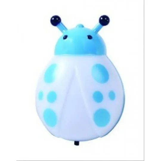 LED mini noćno svetlo bubamara plavo 0.4W M8020L