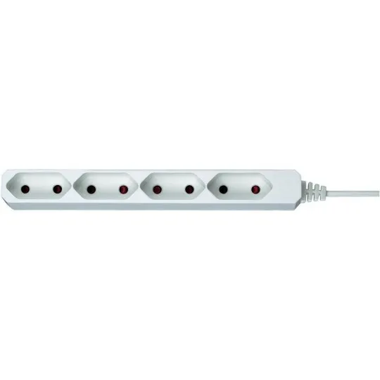 Priključnica 2,5A 250V 575W prenosna četvorostruka (produžni kabl) PM4X-3M DZ