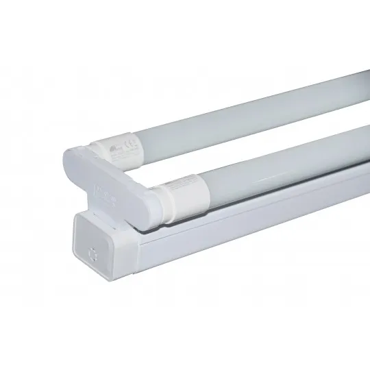 LED armatura bela 2x9W 220~240V 6500K L626 x W102 x H72mm 2x800lm M203836