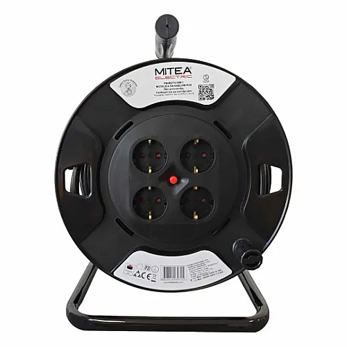 Priključnica 50M-1 DZ 13A 250V 3000W 3X1.5mm prenosna - motalica PM-MOT4