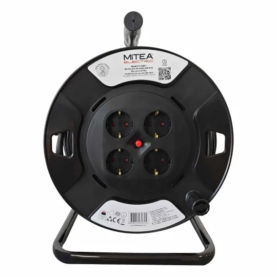 Priključnica 50M-1 DZ 13A 250V 3000W 3X1.5mm prenosna - motalica PM-MOT4