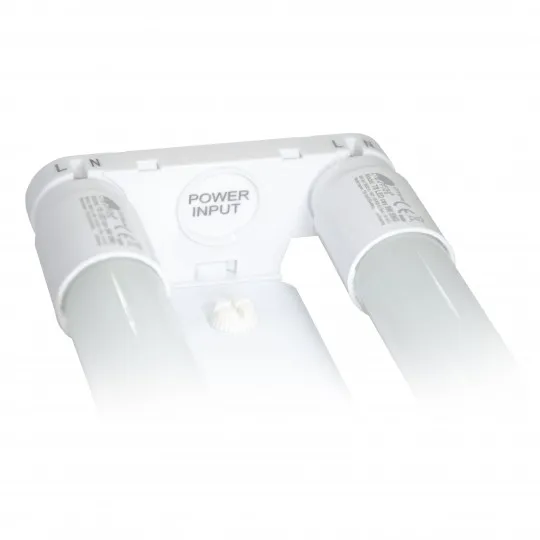 LED armatura bela 2x9W 220~240V 6500K L626 x W102 x H72mm 2x800lm M203836