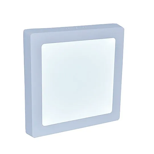Nadgradni kvadratni led panel beli 18W 6500K M18NK