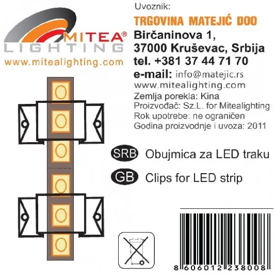 Obujmica za LED traku