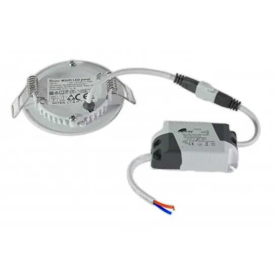 Ugradni okrugli led panel beli 3W 6500K M3UO