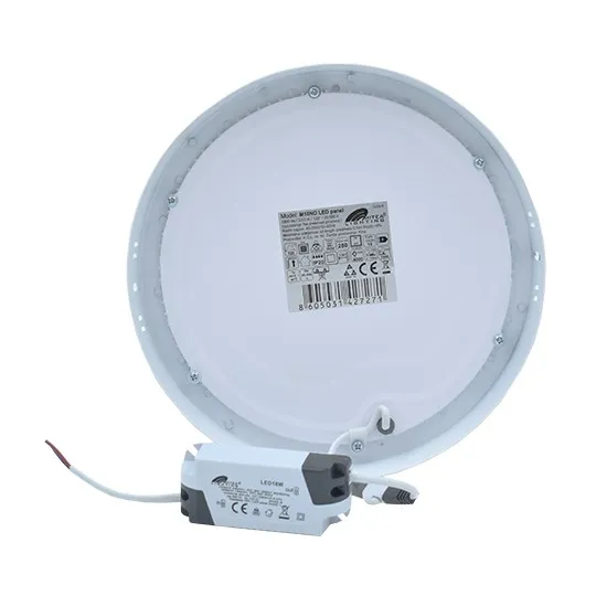 Nadgradni okrugli led panel beli 18W 3000K M18NO