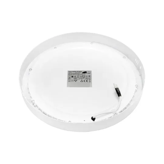 Nadgradni okrugli led panel beli 24W 3000K M24NO