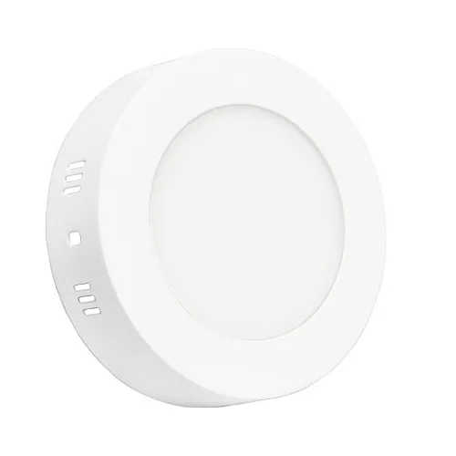 Nadgradni okrugli LED panel beli 6W 6500K M6NO