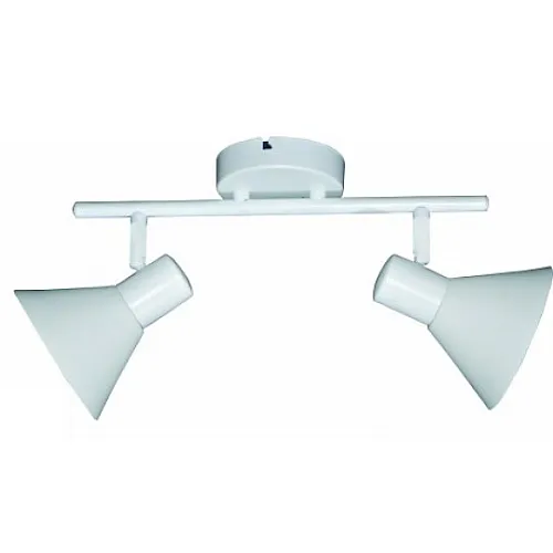 Spot lampa bela 40W 2xE14 M150520-B