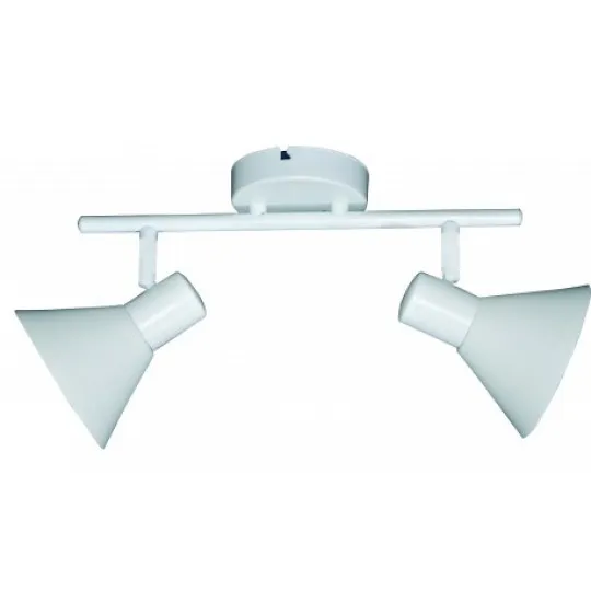 Spot lampa bela 40W 2xE14 M150520-B