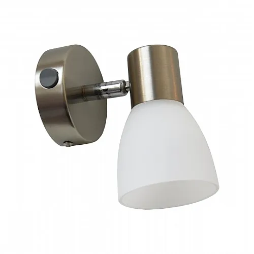 Spot lampa sa prekidačem saten nikl 40W 1xE14 M150610 P
