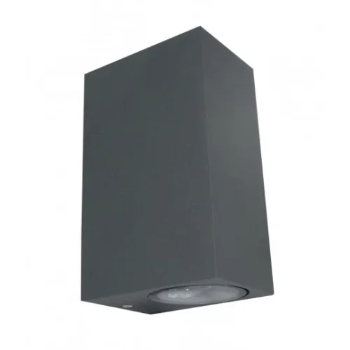 Zidna lampa antracit siva Max.35W IP44 2xGU10 baštenska M952020 A