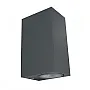 Zidna lampa antracit siva Max.35W IP44 2xGU10 baštenska M952020 A