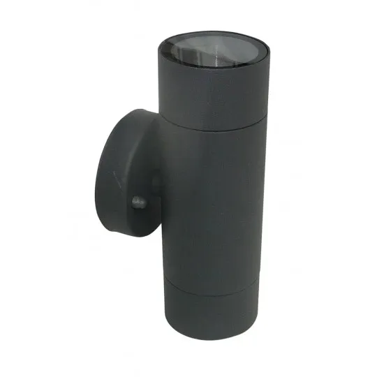 Zidna lampa antracit siva Max.35W IP54 2xGU10 baštenska M950010 A