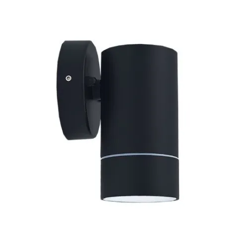 Zidna lampa crna Max.35W IP54 1xGU10 baštenska M951011 C