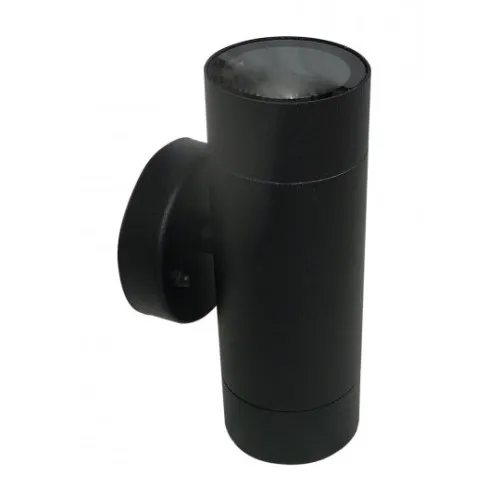 Zidna lampa crna Max.35W IP54 2xGU10 baštenska M950011 C