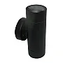 Zidna lampa crna Max.35W IP54 2xGU10 baštenska M950011 C