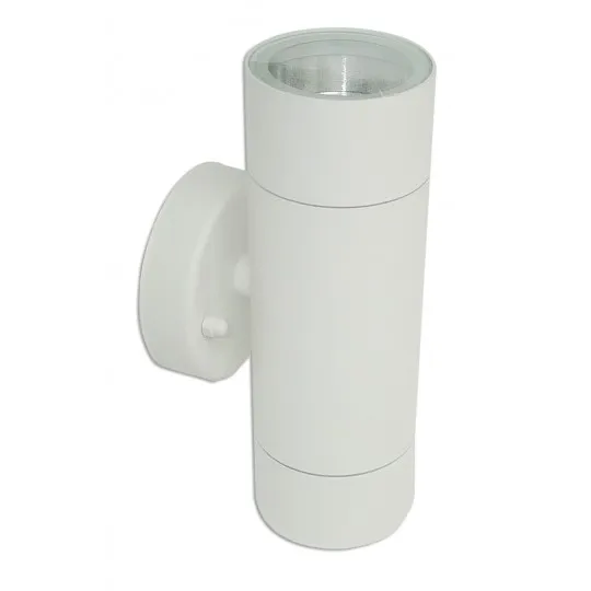 Zidna lampa bela Max.35W IP54 2xGU10 baštenska M950012 W