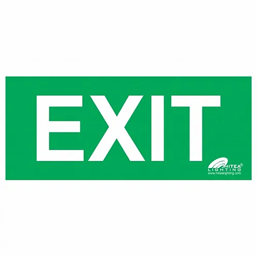 Nalepnica EXIT zelena