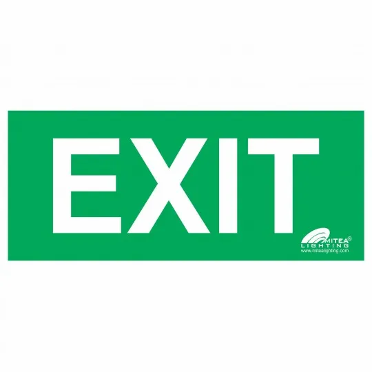 Nalepnica EXIT zelena