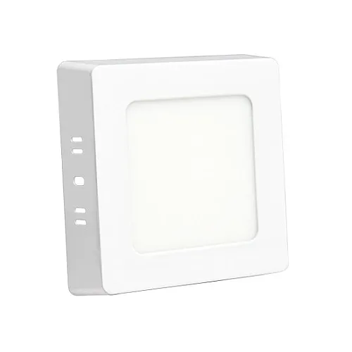 Nadgradni kvadratni LED panel beli 6W 6500K M6NK