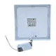 Nadgradni kvadratni LED panel beli 18W 3000K M18NK