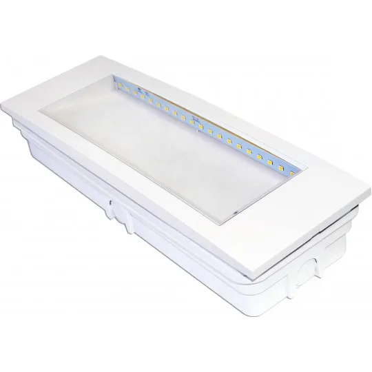 Ugradna punjiva zidna lampa bela 3.8W 6500K IP40 20 LED M620L
