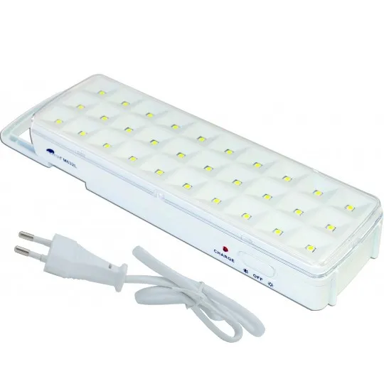 Punjiva lampa sa ručicom bela 2W 6500K IP40 30 LED M632L