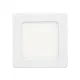 Nadgradni kvadratni LED panel beli 6W 6500K M6NK