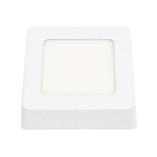 Nadgradni kvadratni LED panel beli 6W 6500K M6NK