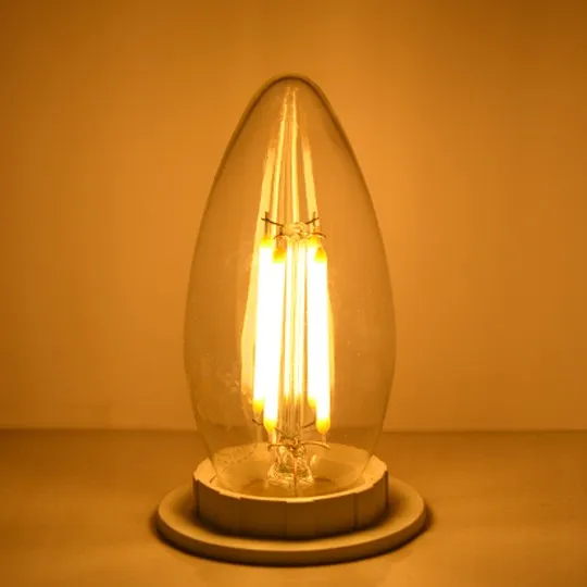 LED sijalica 4W B35 2700K filament 230V 470lm E14